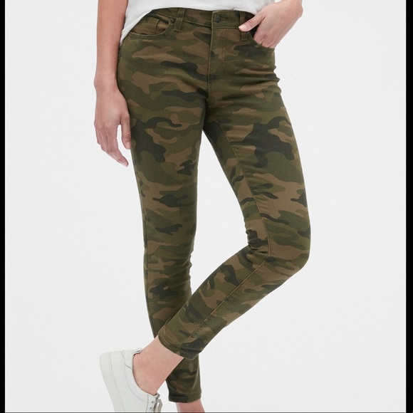 GAP army denim leggings - Picture 2 of 12